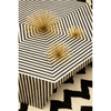 Meridian Striped Coffee Table