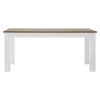 Kensington Oak Top White Dining Table