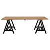 Kensington Pine Wood And Iron Coffee Table