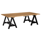 Kensington Pine Wood And Iron Coffee Table
