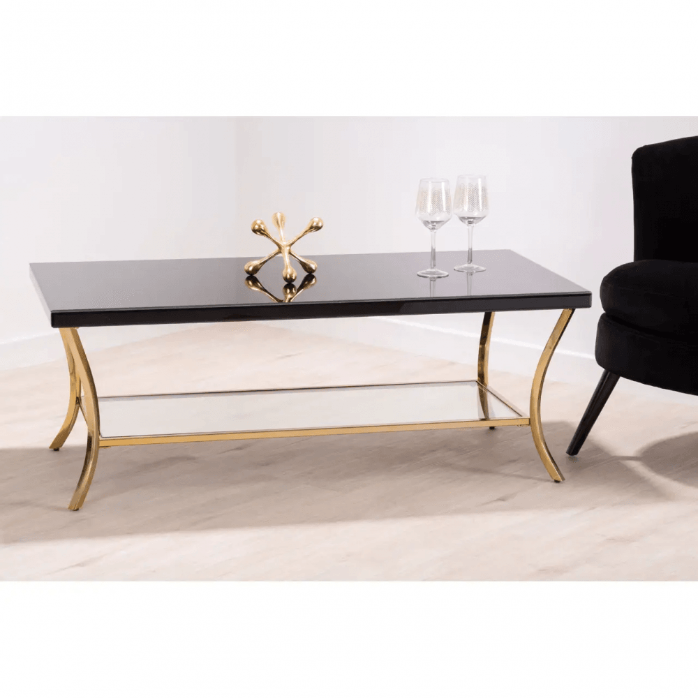 Lancaster Townhouse Black Coffee Table
