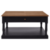 Arden 1 Drawer Black Coffee Table