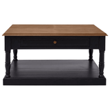 Arden 1 Drawer Black Coffee Table