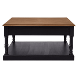 Arden 1 Drawer Black Coffee Table