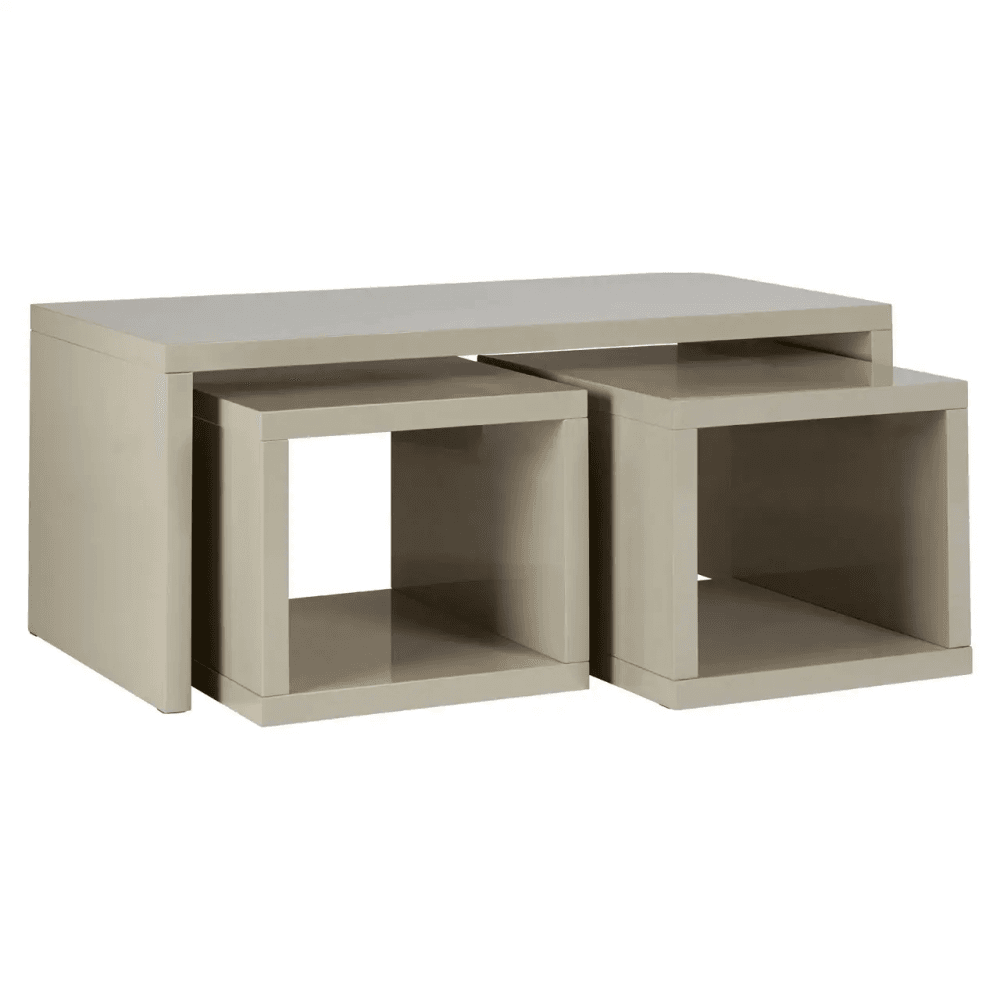 Marlow Coffee Table With 2 Under Tables