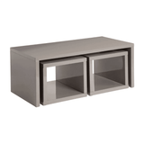 Marlow Dark Grey High Gloss Coffee Table