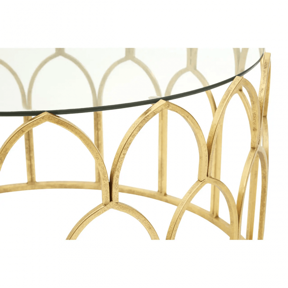 Seraphina Gold Leaf Coffee Table