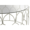 Seraphina Silver Leaf Coffee Table