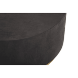 Siena Black And Gold Concrete Look Coffee Table