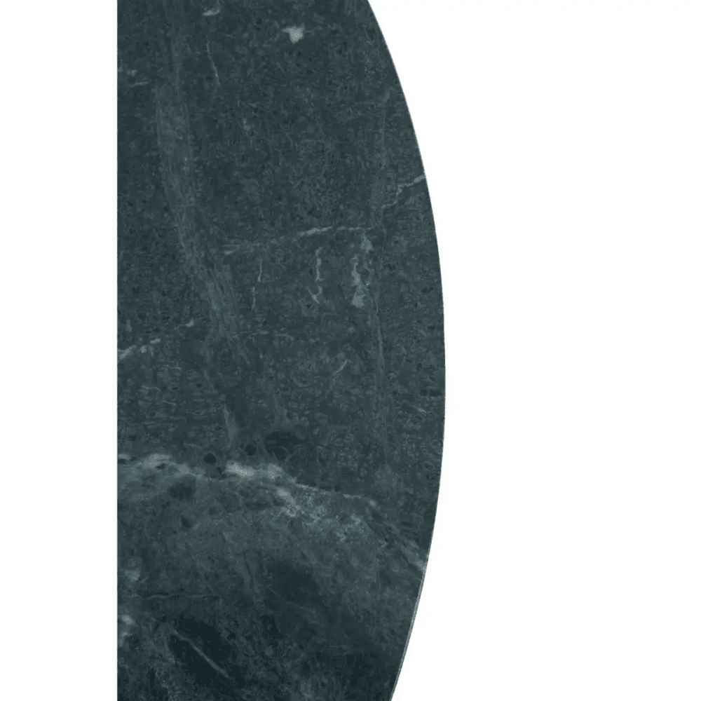 Avery Green Marble And Gold Frame Coffee Table