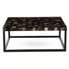 Shelby Mother of Pearl top Square Coffee Table