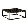 Shelby Mother of Pearl top Square Coffee Table
