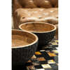 Shelby Mother of Pearl top Square Coffee Table