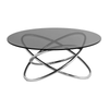 Cassian Smoke Glass Top Coffee Table