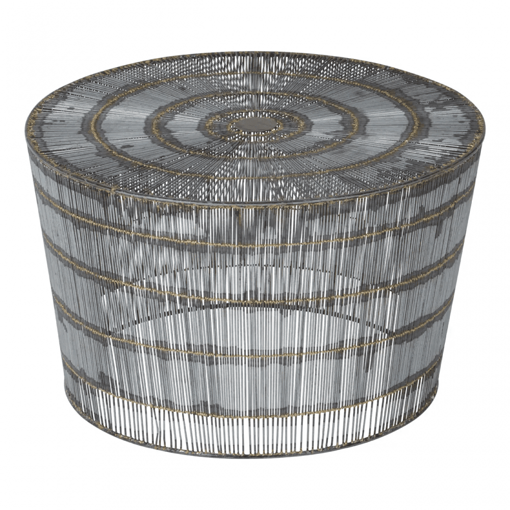 Titan Natural Wireframe Coffee Table