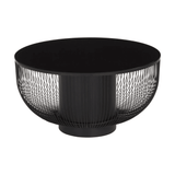 Edge Black Glass Coffee Table