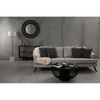 Edge Black Glass Coffee Table