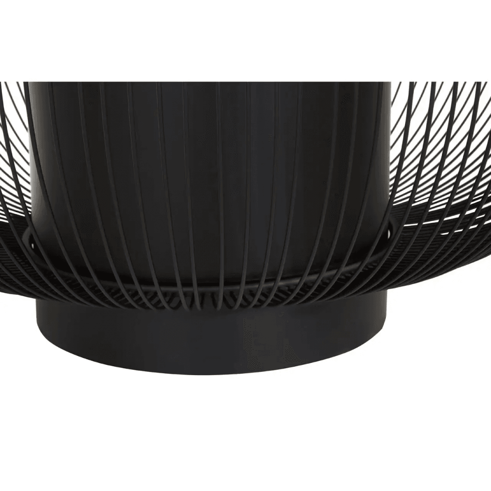 Edge Black Glass Coffee Table