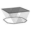 Edge Grey Glass Coffee Table