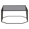 Edge Grey Glass Coffee Table
