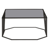 Edge Grey Glass Coffee Table
