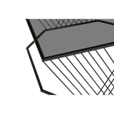 Edge Grey Glass Coffee Table