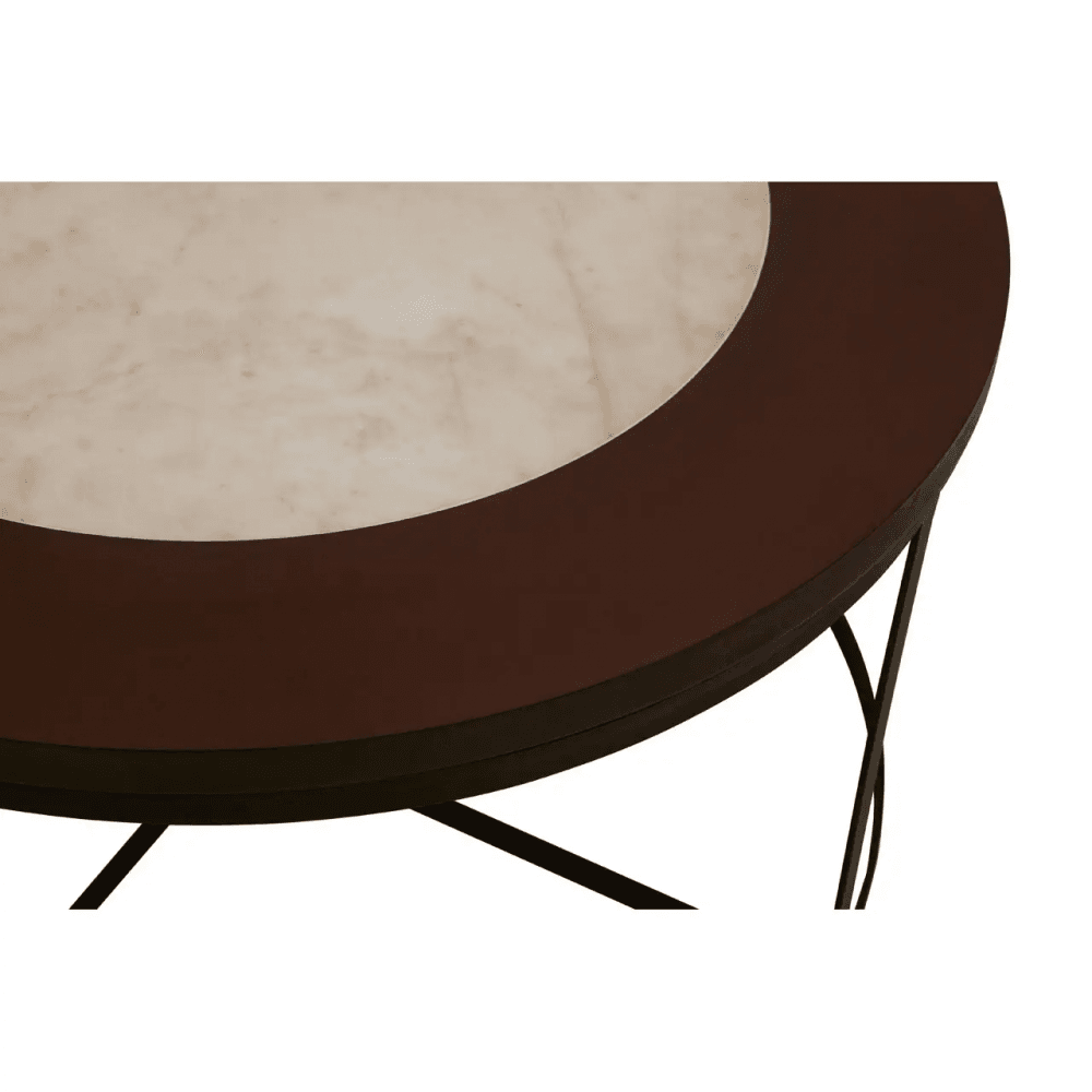 Vero Side Table With Latticed Base
