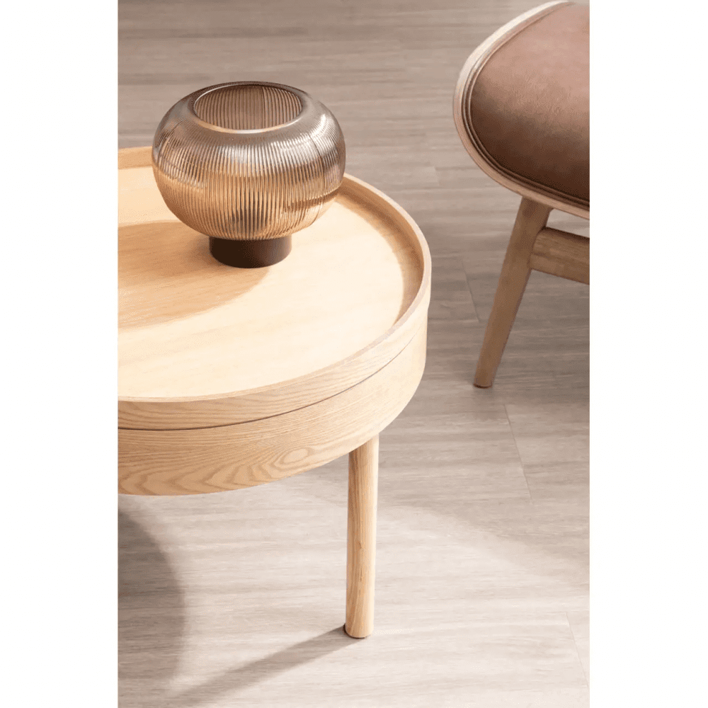 Meridian Revolving Top Side Table