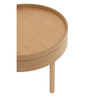 Meridian Revolving Top Side Table