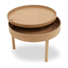 Meridian Revolving Top Side Table
