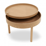 Meridian Revolving Top Side Table