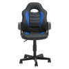 Mason Black And Blue PU Home Office Chair