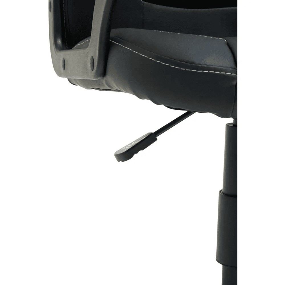 Mason Black And Blue PU Home Office Chair