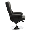 Danbury Black Leather Recliner