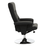 Danbury Black Leather Recliner