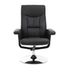 Danbury Black Leather Recliner