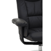 Danbury Black Leather Recliner