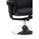 Danbury Black Leather Recliner