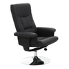 Danbury Black Leather Recliner