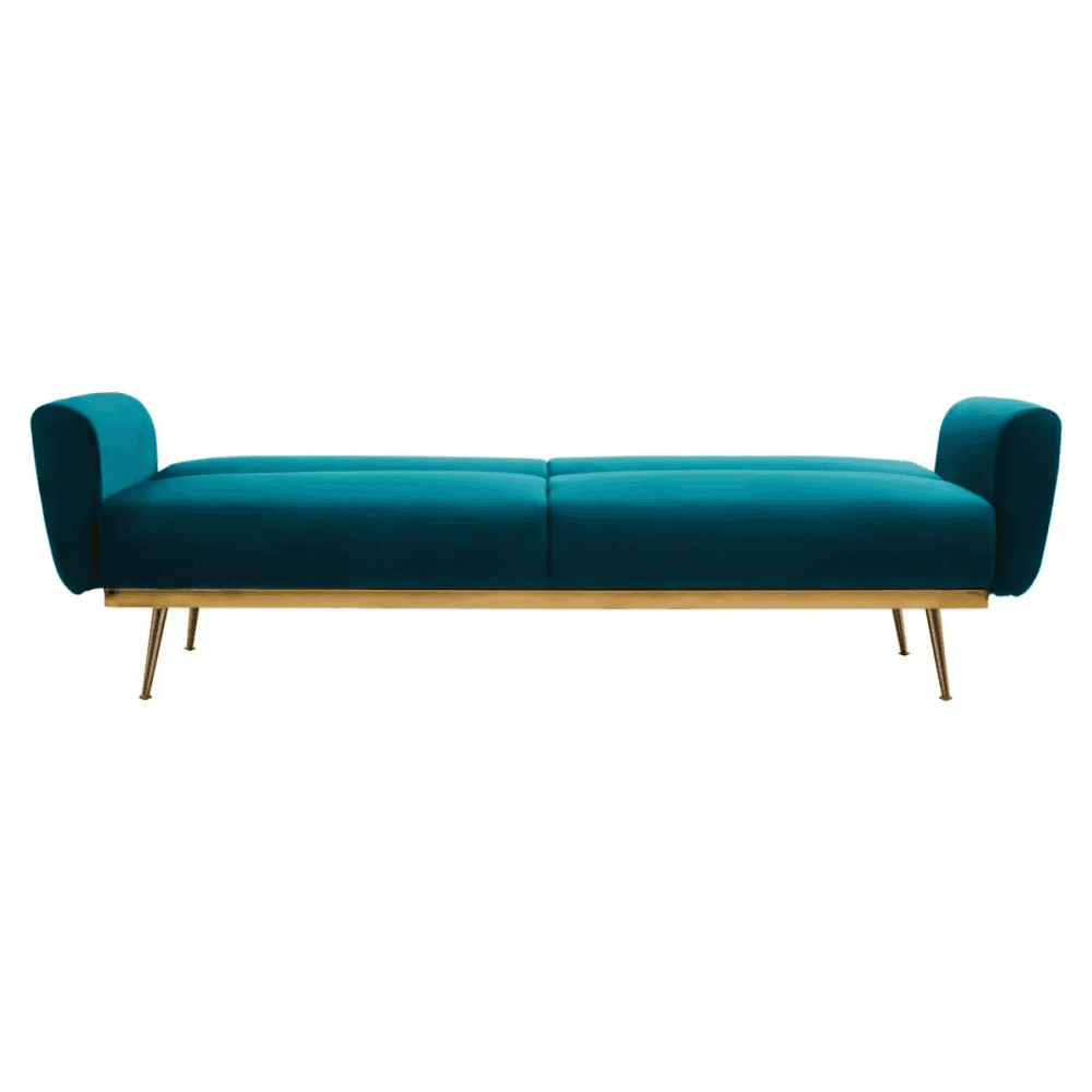 Sydney Green Velvet Sofa Bed