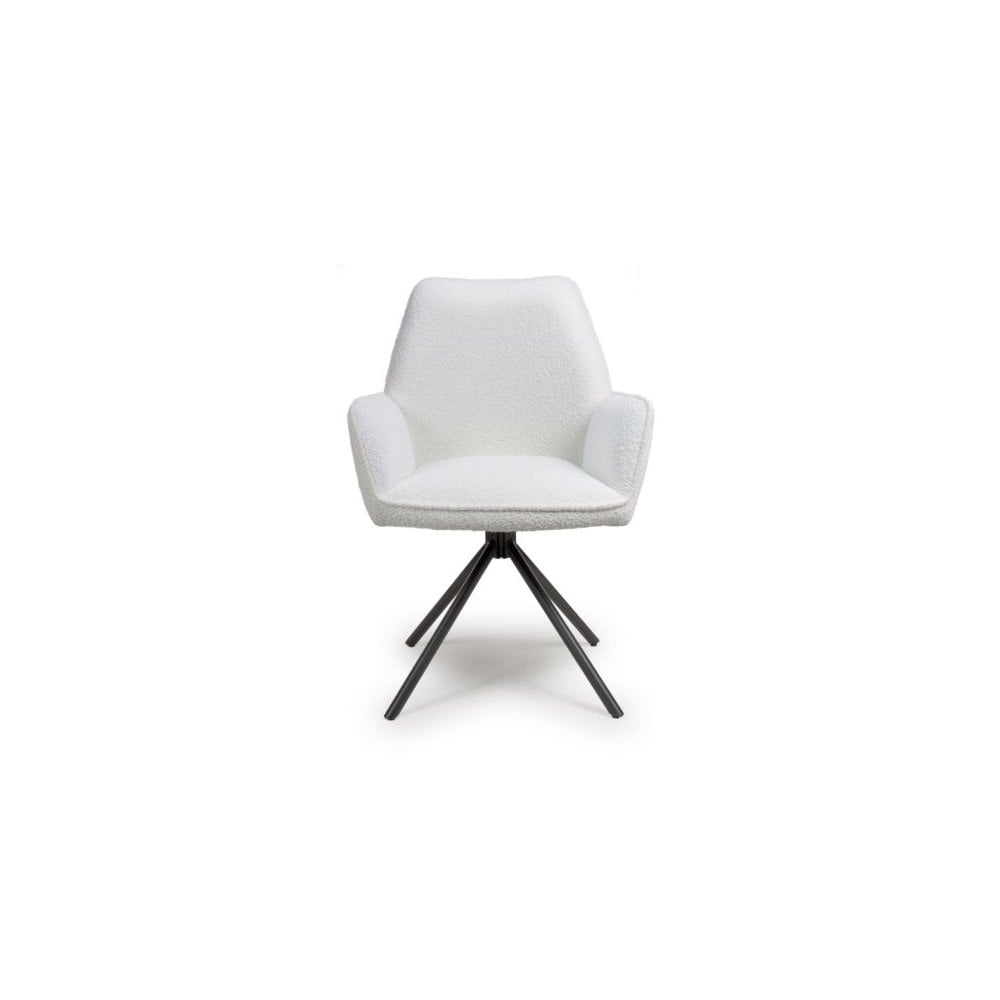 Uno Dining Chair Ivory Boucle