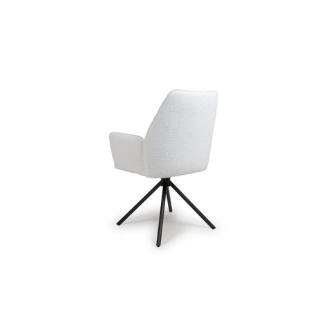 Uno Dining Chair Ivory Boucle