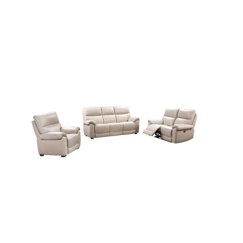 Rocco Power Recliner Chalk