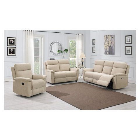 Detroit 3 Seater Power Natural