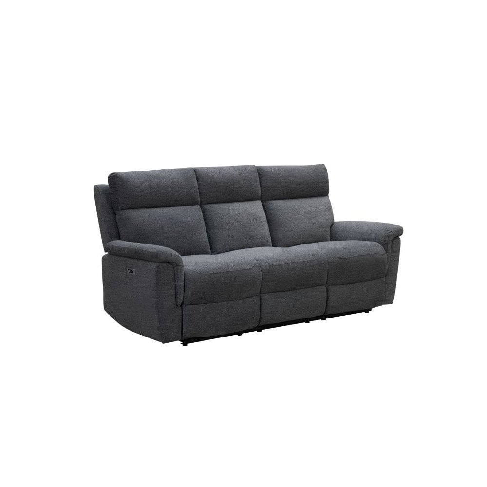 Detroit 3 Seater Power Grey