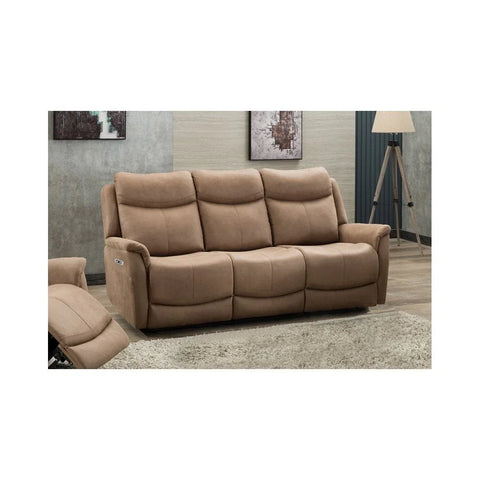 Arizona 3 Seater Recliner Caramel