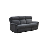 Detroit 3 Seater Grey