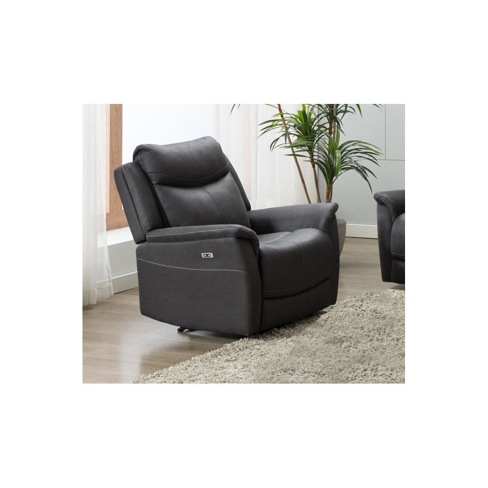 Arizona Electric Recliner Slate
