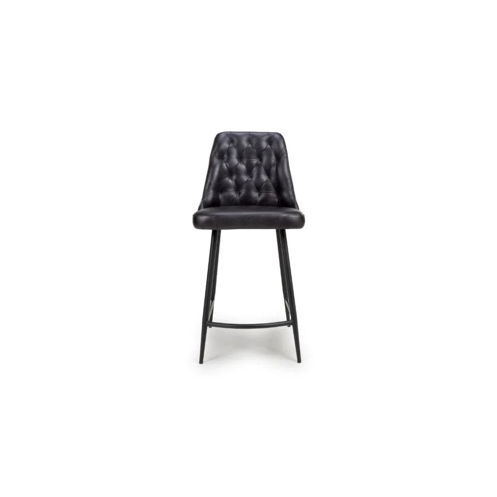 Bradley Counter Chair Black (Sold In 2'S)