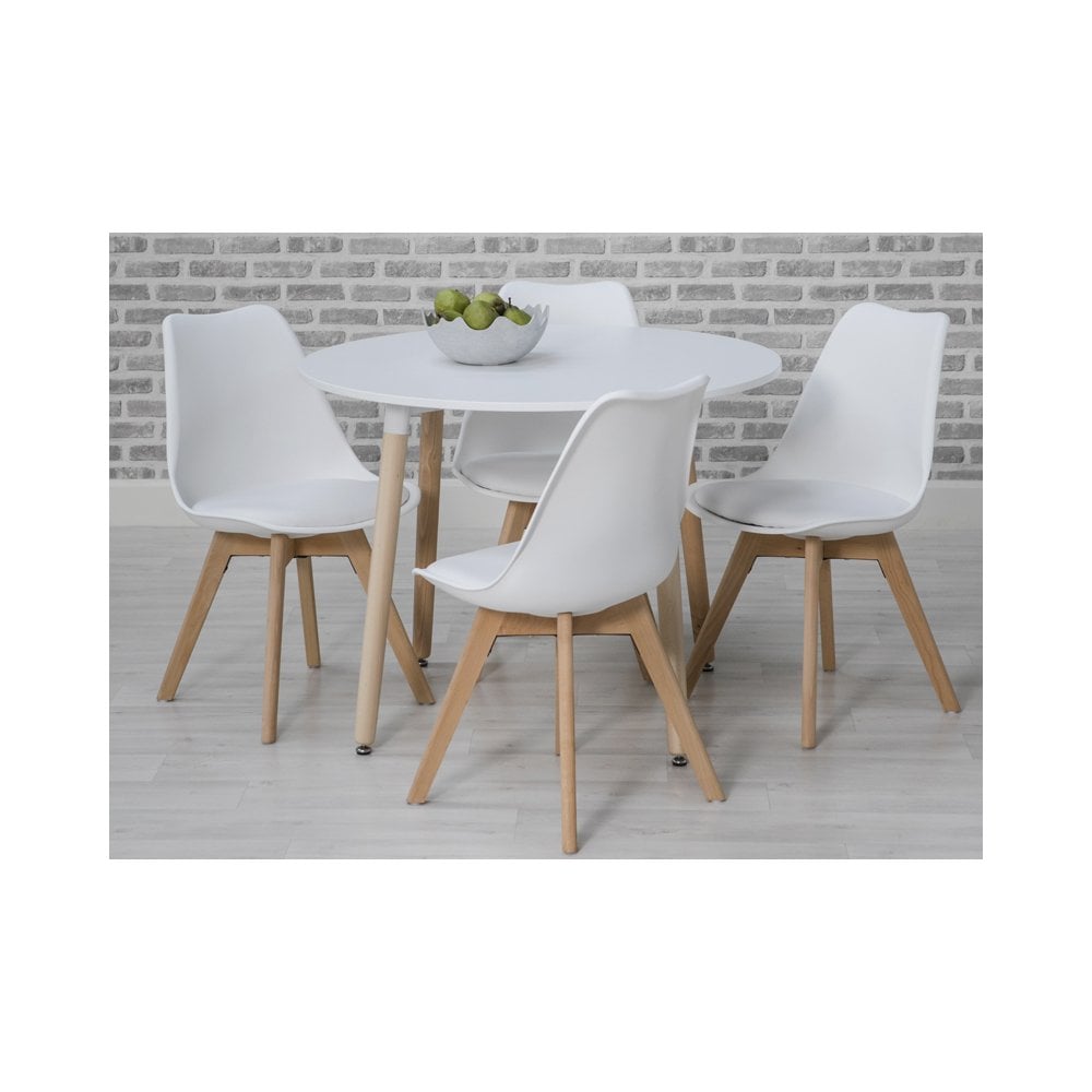 Urban Round Dining Table 1000mm White
